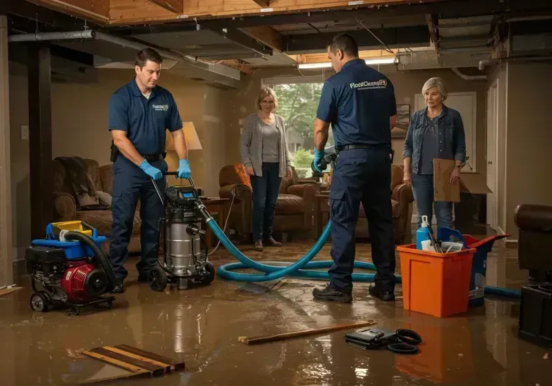 Basement Water Extraction and Removal Techniques process in Salineville, OH