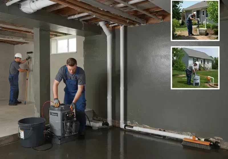 Basement Waterproofing and Flood Prevention process in Salineville, OH